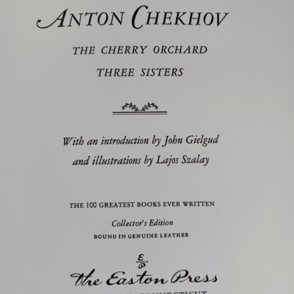 Two Plays of Anton Chekhov: The Cherry Orchard / Three Sisters, Collector's... - Picture 6 of 9